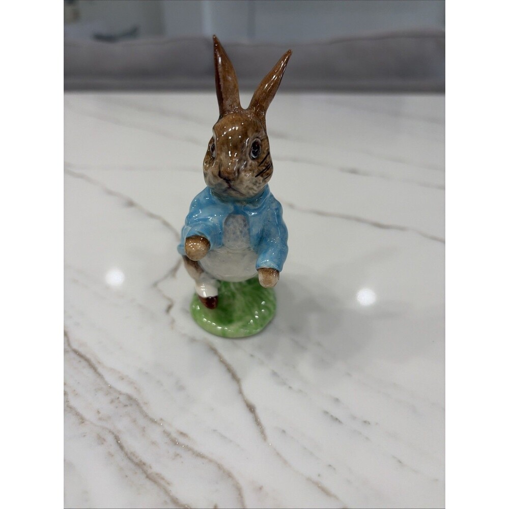 Vintage Beswick Beatrix Potter Peter Rabbit Running Figurine 1948 England BP-3b